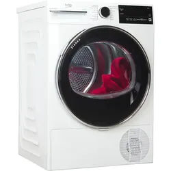 BEKO Wärmepumpentrockner B3T42240S, Leiser Betrieb dank niedriger Luftschallemission von 63 dB weiß