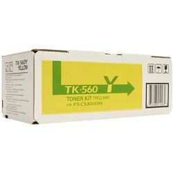 Kyocera Lasertoner TK-560Y gelb 10.000 Seiten