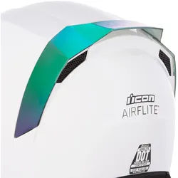 Icon Airflite Heckspoiler verspiegelt, grün für Männer