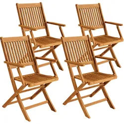 Gartenstuhl Sydney 4er-Set Akazie FSC®-zertifiziert