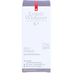 Widmer Deo Creme Unparf. 40 ML