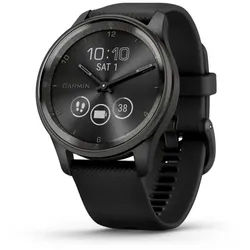 Garmin vívomove Trend Smartwatch schwarz/schiefergrau Smartwatch schwarz