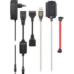 Goobay SATA HDD/SSD Adapter - zum Anschluss an den PC über Hi-Speed USB 2.0