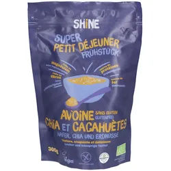 Shine Superfrühstück Hafer, Chia und Erdnüsse bio und vegan