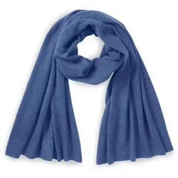 L’écharpe Peter Hahn Seide/Kaschmir bleu