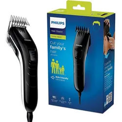 Philips Haarschneider Series 5000 QC5115/15, mit 11 Längeneinstellungen, Netzbetrieb schwarz