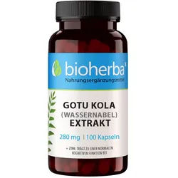 Bioherba Gotu Kola Wassernabel Kapseln 38,6 kg