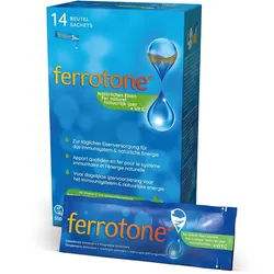 FERROTONE Eisen m.Apfelkonzentrat u.Vitamin C Btl. 14X25 ml