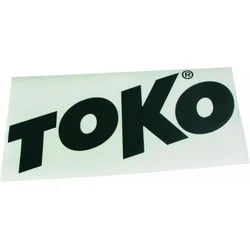 Toko Letter Sticker Black neutral