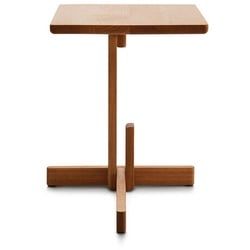 Beistelltisch Hardy Jan Kurtz Möbel braun, Designer Boris Bandyopadhyay, 40x34x32 cm