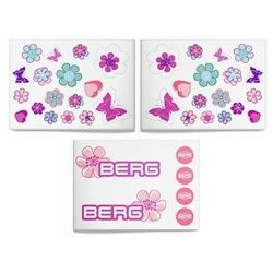 BERG Gokart Ersatzteil Buzzy - Aufkleber Sticker set Bloom 51.67.00.12