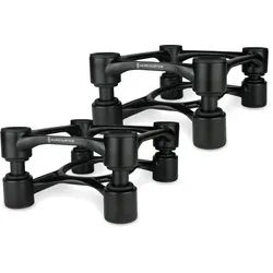 IsoAcoustics Aperta 200 Black Entkoppler-Stativ Paar