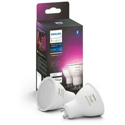 Philips Hue - White & Color 6W Bluetooth GU10 Leuchtmittel 2 Stck.