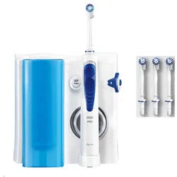 Oral-B Zahnbürste JAS23 OxyJet Munddusche weiss blau
