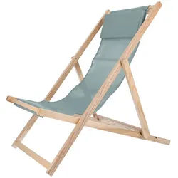 Liegestuhl Fiam Relax Fiam grün, Designer Francesco Favagrossa, 92x60x103 cm