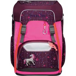 Step by Step Schulzubehör LED Neon Pull-Over, Reflektorüberzug mit LED-Leuchteffekt für GIANT Schulranzen Pink