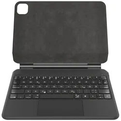 Belkin Pro Tastatur mit Hülle iPad Pro 11" (M4) Tablet-Tastatur (QWERTZ - deutsches Tastaturlayout) schwarz