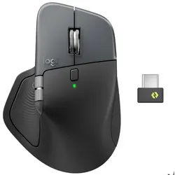 LOGITECH MX Master 4 Graphite, dunkelgrau, Logi Bolt, USB/Bluetooth