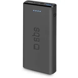 Fast Charge Power Bank - 10.000 mAh - Black Powerbank (Akku) - schwarz - 10000 mAh