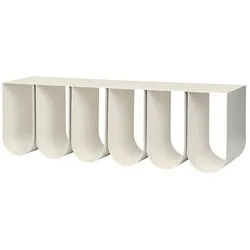 Kristina Dam Studio - Curved Wandregal, beige