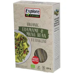 Explore Cuisine Fettuccine Edamame und Mungo, EU Bio