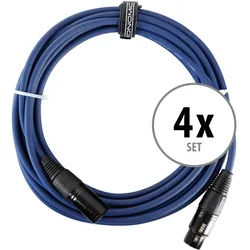 Pronomic Stage DMX3-5 DMX-Kabel 5m 4x Set