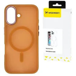 Fashion MagSafe Case for Samsung Galaxy S25 Ultra - Orange