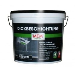 MEM Dickbeschichtung 12 Liter NR. 500401 Kellerabdichtung Bitumenabdichtung