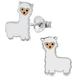 Order & Smile Schmuck Paar Ohrstecker Kinderohrstecker: Mädchen Ohrringe Silber „Alpaka“ silberfarben