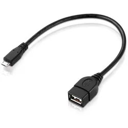 conecto USB-OTG Adapter-Kabel Micro-USB 2.0-Stecker USB-Buchse Typ A für Speic USB-Kabel