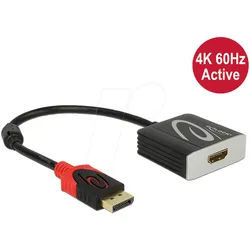 DELOCK 62734 - DisplayPort Adapter, DP 1.2 Stecker auf HDMI Buchse