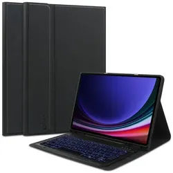 SC Pen + Keyboard Case with Keyboard for Samsung Galaxy Tab S9 FE 10.9" X510 / X516B - Black