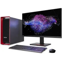 LENOVO ThinkStation P8, Ryzen Threadripper PRO 9955WX, 128GB RAM, 512GB SSD, DE