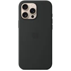 iPhone 16 Pro Max Silicone Case with MagSafe - Black
