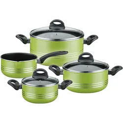 GSW Kochtopf-Set Milano Color 7-tlg. grün
