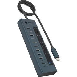 ICY HUB1450-C31 - USB 10 Gb/s Hub, 9x USB-C, 1x PD