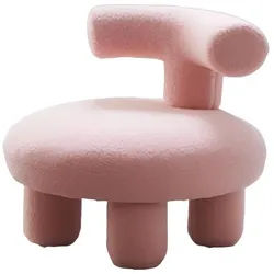 Xlmoebel Kindersessel Design Ponystuhl in modernem Look für Kinderzimmer und Spielbereich (1-St., Kindersitz), Hergestellt in Europa rosa