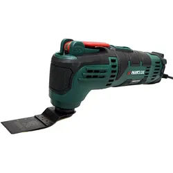 Parkside Dreieckschleifer Multifunktionswerkzeug PMFW 310 im Transportkoffer / Schleifer, max. 21000 U/min grün