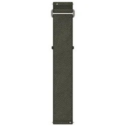 Garmin Wechselarmband Schnellwechsel-Armband 24 mm Nylon ComfortFit, Armband, Ersatzarmband, Strap, Wrist Band grün