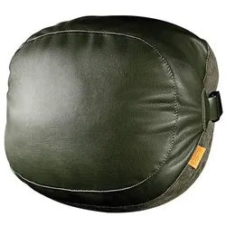 Double sided Car Headrest Mounted Pillow Comfort Ride (green)