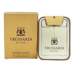 Trussardi Eau de Toilette My Land Pour Homme, Glasflakon, Parfüm EDT, Herrenduft