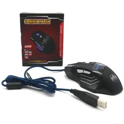 Gaming Maus Bloodbat PC Laptop Kabelgebunden Mouse Einstellbar bis 6800 DPI