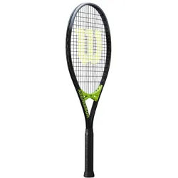 Wilson Tennisschläger Aggressor 112in/280g/Freizeit 2024 schwarz/neongrün - besaitet