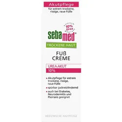 SEBAMED Trockene Haut 10% Urea akut Fußcreme 100 ml