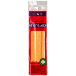 FIGO Zuschneidbares Wundpflaster, atmungsaktiv, Pflasterstreifen im Polybag, 1 m x 6 cm, Maße: 1 m x 6 cm