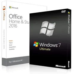 Windows 7 Ultimate + Office 2016 Home & Student