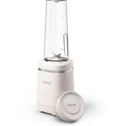 Philips Standmixer HR2500/00 Eco Conscious Collection, mit ProBlend Technologie, 350 W, 600ml-Tritan-Becher, aus biobasiertem Kunststoff, Seidenweiß matt weiß