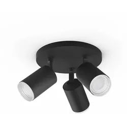 Philips Hue - Fugato Punkt 3 Deckenleuchte Bluetooth White/Color Amb. Black