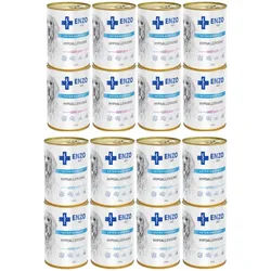ENZO VET Hypoallergenes Futter mit Pute und Kaninchen für Hunde 16x400g
