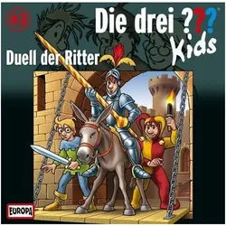 United Soft Media Hörspiel-CD Die drei ???-Kids - Duell der Ritter, Audio-CD